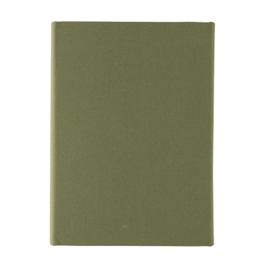 Impact Aware™ A5 notebook with magnetic closure, green, detail view (3)