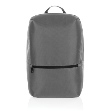 Impact AWARE™ 1200D Minimalist 15.6 inch laptop backpack, anthracite, detail view (2)