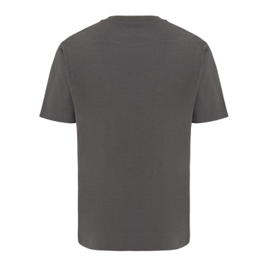 IQONIQ Nikko heavyweight recycled cotton t-shirt, anthracite, XXS, detail view (2)