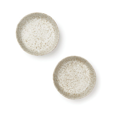 VINGA Nuvem mini bowl, 2 pcs set, beige, detail view (2)