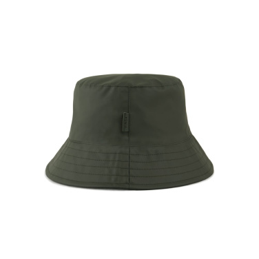 VINGA Baltimore AWARE™ recycled PET bucket hat, green, detail view (2)