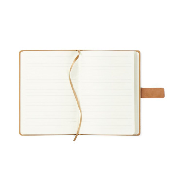 VINGA Bosler RCS recycled paper notebook, green, detail view (3)