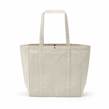 Damavand Shopping Bag rCotton 360gsm. Snap button Closure, Natural, product image (3)