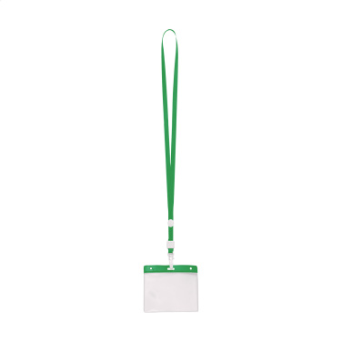 Ballek – badge lanyard, green, additional product view 3
