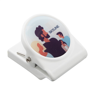 MagNote – fridge magnet and clip, white, additional product view 2
