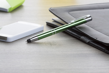 Tunnel – touch ballpoint pen, green, additional product view 2