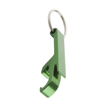 Russel – bottle opener, green, additional product view 2