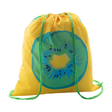 CreaDraw Zip – custom drawstring bag, green, additional product view 3