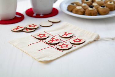 OXO Xmas – tic-tac-toe, reindeer & star, natural, additional product view 3