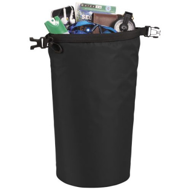 Survivor 5 litre waterproof roll-down bag, Solid black, product image (2)