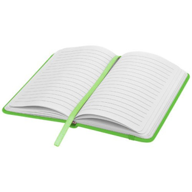 Spectrum A6 hard cover notebook, Lime green, product image (2)