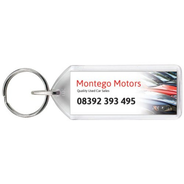 Stein F1 reopenable keychain, Transparent clear, product image (2)