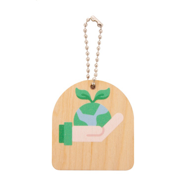 EcoRing – keyring, Earth, natural, additional product view 2