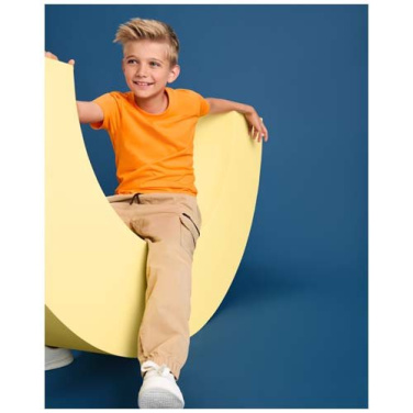 Stafford short sleeve kids t-shirt, Garnet, 3/4, product image (2)