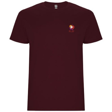 Stafford short sleeve kids t-shirt, Garnet, 3/4, product image (3)