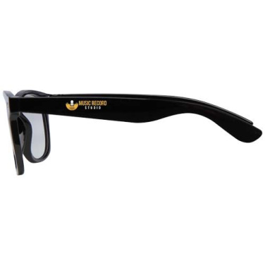 GazeGuard anti blue light glasses, Solid black, product image (3)
