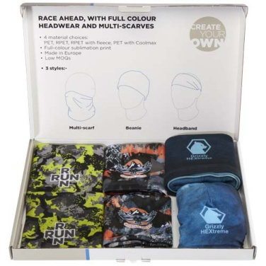 Sublimation headwear sample box, White, product image (2)
