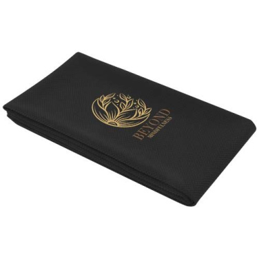 Althea sport towel 50x100 cm, Solid black, product image (3)