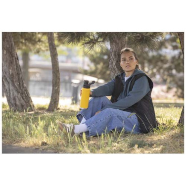Fortis 700 ml RCS certified recycled stainless steel copper vacuum insulated water bottle, Forest green, product image (3)
