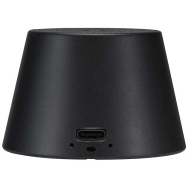 SMART 3W recycled aluminium magnetic speaker, Black, product image (2)