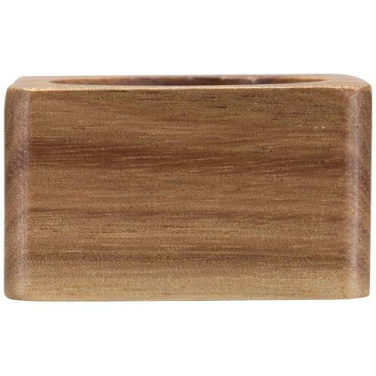 Napora acacia wood napkin ring holders, Wood, product image (1)