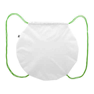 CreaDraw Circle – custom drawstring bag, green, additional product view 2