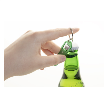 Biropi – bottle opener keyring, green, additional product view 4