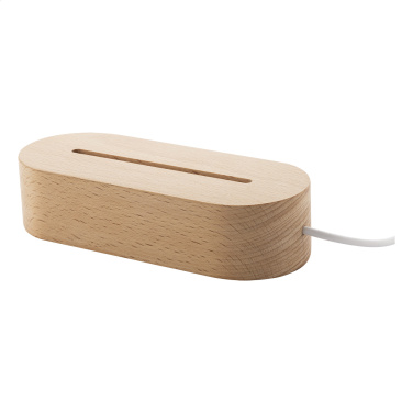 Woodify – LED light trophy, custom shape, transparent, additional product view 2