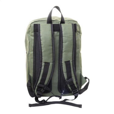 Ducket – RPET backpack, green, additional product view 3