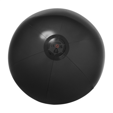 Patong – RPVC beach ball (ø40 cm), black, additional product view 2