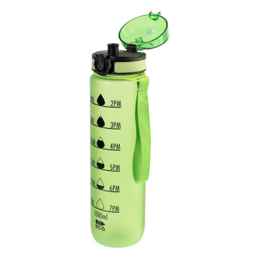 Sipcount – RPET motivational bottle, green, additional product view 2