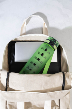Sipcount – RPET motivational bottle, green, additional product view 3