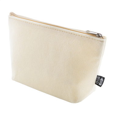 Refelt Beauty – RPET cosmetic bag, natural, additional product view 2