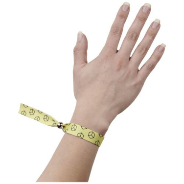 Evi sublimation festival bracelet metal – White, product image (2)