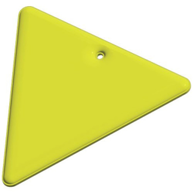 RFX™ H-12 inverted triangle reflective TPU hanger – Neon yellow, product image (1)