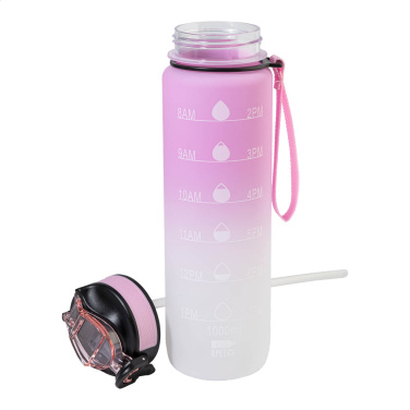 Sipgrade – RPET motivational bottle, rose, additional product view 3