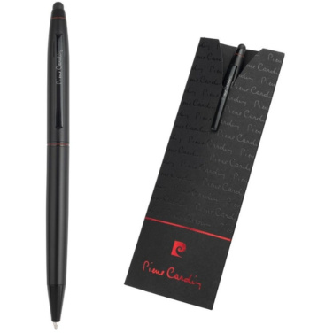 Metal ballpoint pen touch pen RENDOME Pierre Cardin, black, product image (2)