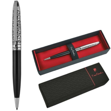 Metal ballpoint pen JACQUES Pierre Cardin, black, product image (1)