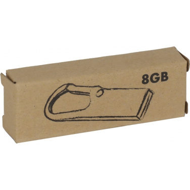 USB stick 8GB LAS CRUCES, grey, product image (3)