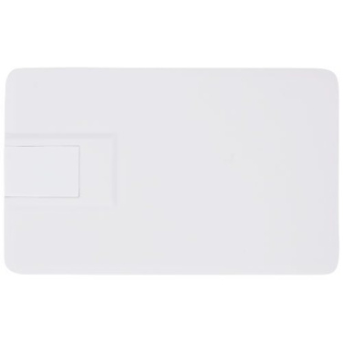 Duo slim 64GB USB drive with Type-C and USB-A 3.0, white, product image (1)