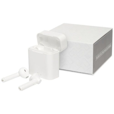 Volantis UVC True Wireless auto pair earbuds, White, product image (2)