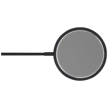 Magclick 15W aluminium wireless charger, Solid black, product image (1)