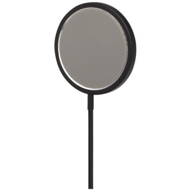Magclick 15W aluminium wireless charger, Solid black, product image (2)