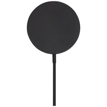 Magclick 15W aluminium wireless charger, Solid black, product image (3)