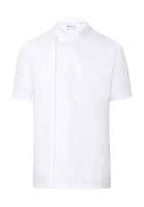 Basic short-sleeve chef shirt