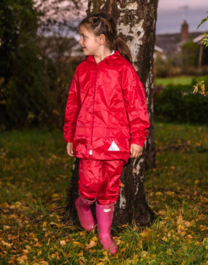 Junior Waterproof Jacket/Trouser Set, navy - Result (3)