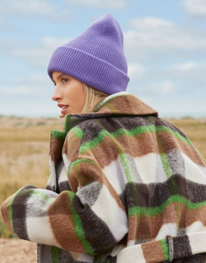 Classic Engineered Deep Cuffed Beanie, white - Beechfield (2)