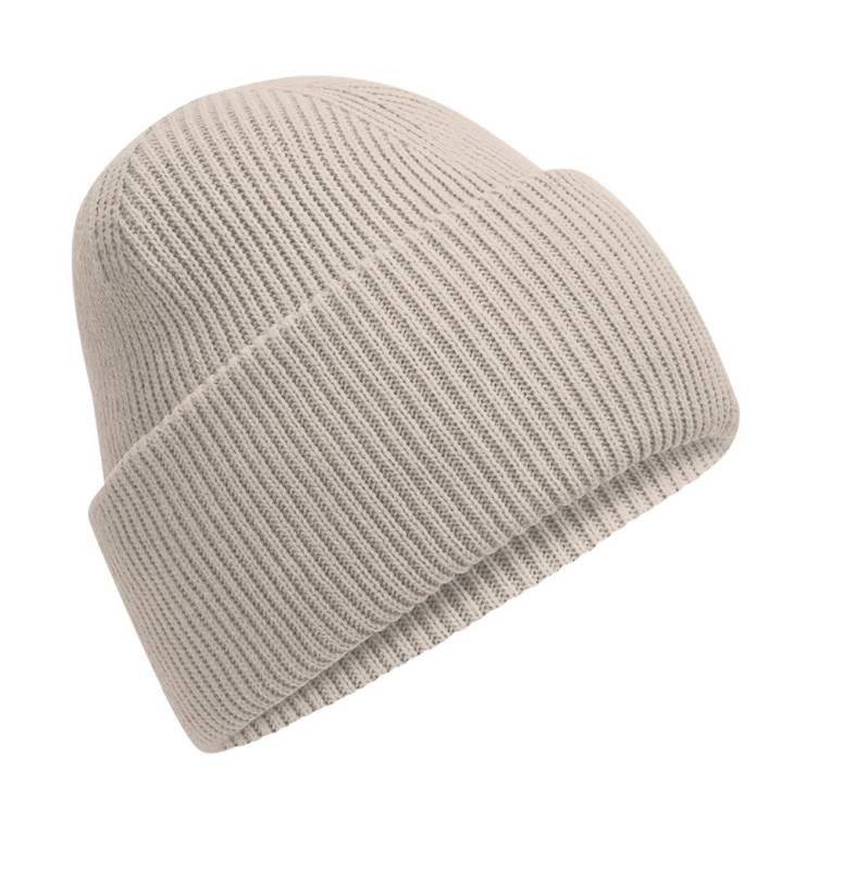 Classic Engineered Deep Cuffed Beanie, Natural Stone - Beechfield (1)