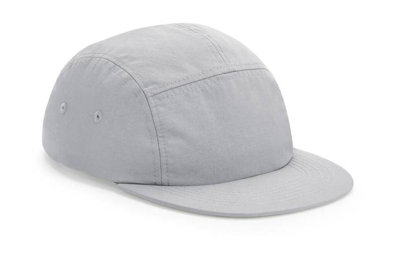 Outdoor 5 Panel Camper Cap, light grey - Beechfield (1)