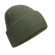 Classic Engineered Deep Cuffed Beanie, Olive Green